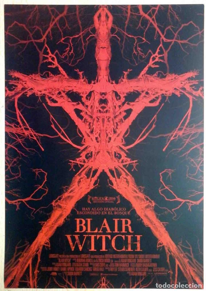 Cine: GU&Iacute;A ORIGINAL DE CINE: Blair Witch (Adam Wingard) Simple impresa a dos caras
