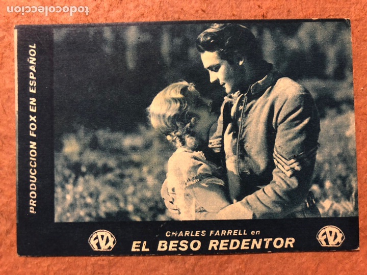 Kino: CHARLES FARRELL EN EL BESO REDENTOR. PROGRAMA FOX EN ESPA&Ntilde;OL (1936).