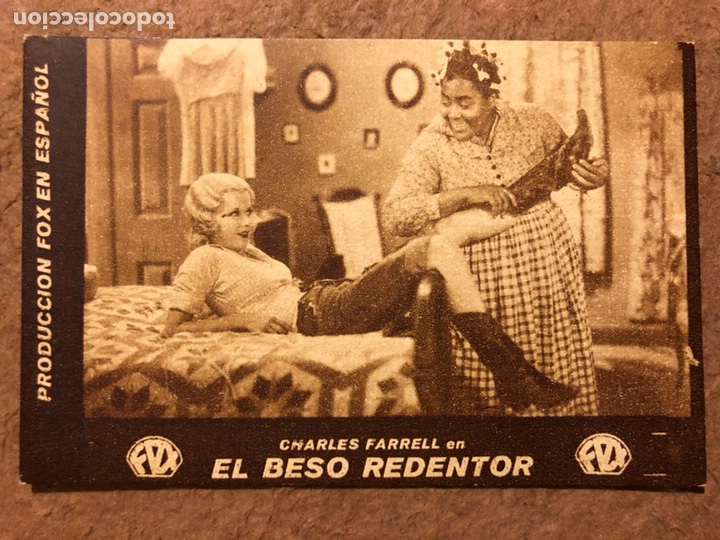 Cinema: CHARLES FARRELL EN EL BESO REDENTOR. PROGRAMA FOX EN ESPA&Ntilde;OL (1936).