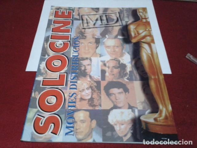 Cine: CATALOGO PUBLICITARIO MOVIES DISTRIBUCION SOLO CINE 48 PAGINAS  N&ordm; 15 DICIEMBRE 1996