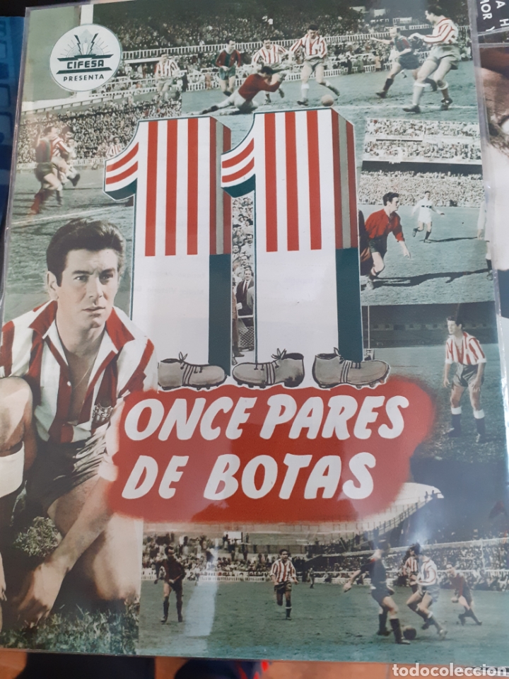 Cine: Gu&iacute;a cine CIFESA,ONCE PARES DE BOTAS,A&Ntilde;OS 50,original