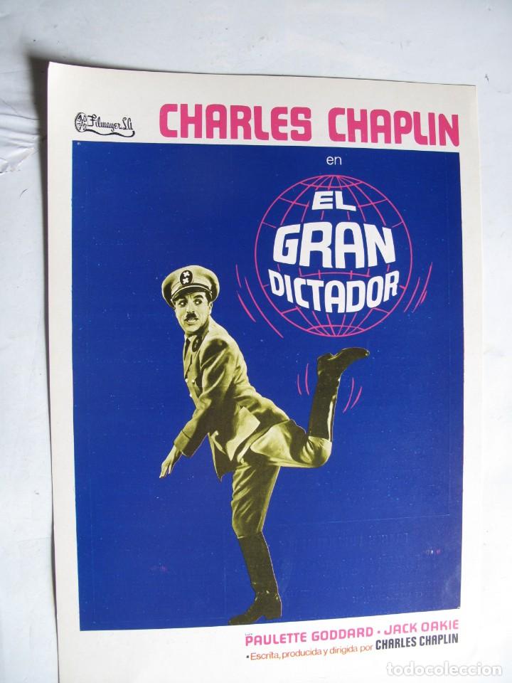 Cine: HH3975    EL GRAN DICTADOR--- NO ENTRA EN LOTES