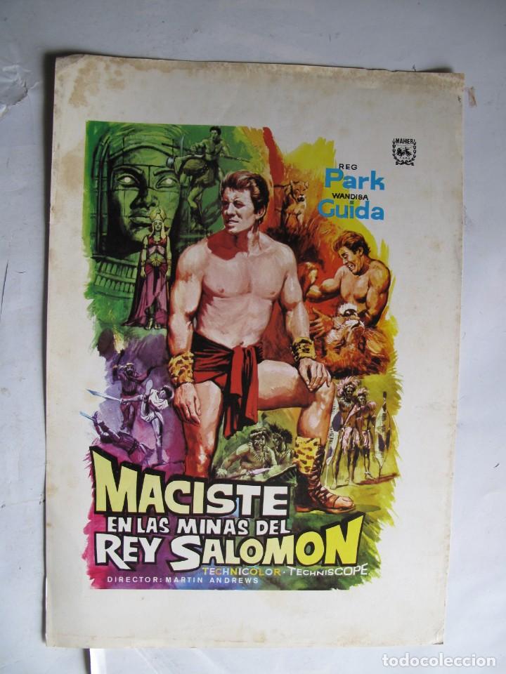 Cine: HH3980   MACISTE EN LAS MINAS DEL REY SALOMON--- NO ENTRA EN LOTES