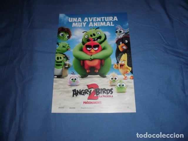 Cine: ANGRY BIRDS 2. LA PELICULA - GUIA PUBLICITARIA SENCILLA. ORIGINAL DE LA PEL&Iacute;CULA.