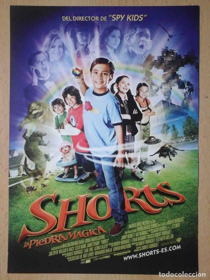 Cinema: GU&Iacute;A ORIGINAL DE CINE: Shorts. La piedra m&aacute;gica (Jon Cryer) Simple impresa a dos caras.