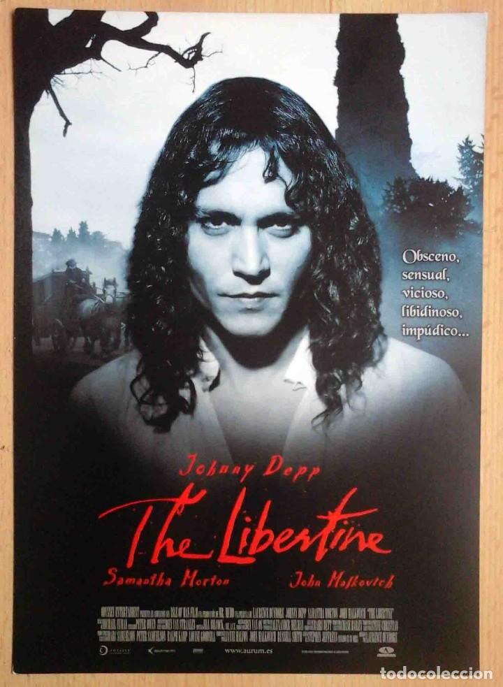 Cine: GU&Iacute;A ORIGINAL DE CINE: The libertine (Johnny Depp) Simple impresa a dos caras.