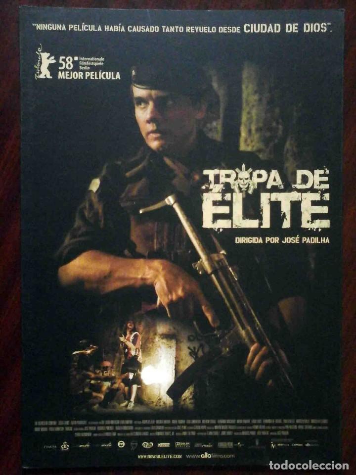 Cine: GU&Iacute;A ORIGINAL DE CINE: Tropa de &eacute;lite (Jos&eacute; Padihla / Wagner Moura, Caio Junqueira, Andr&eacute; Ramiro)