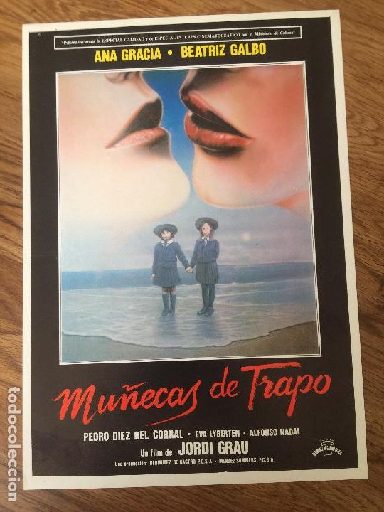 Cine: MU&Ntilde;ECAS DE TRAPO - ANA GRACIA / BEATRIZ GALBO - GUIA SIMPLE