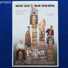 Cine: GUIA: THE PAPER DETRAS LA NOTICIA. CON: MICHAEL KEATON, GLENN CLOSE, MARISA TOMEI. AÑO 1994. Lote 207044828