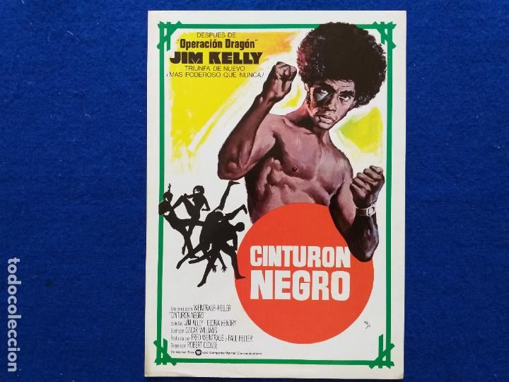 Cinema: GUIA SIMPLE: CINTUR&Oacute;N NEGRO. CON: JIM KELLY, GLORIA HENDRY