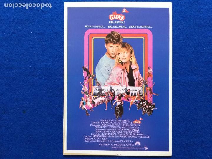Cine: GUIA: Grease 2. CON: Maxwell Caulfield, Michelle Pfeiffer, Sid Caesar, Tab Hunter. A&ntilde;o 1982