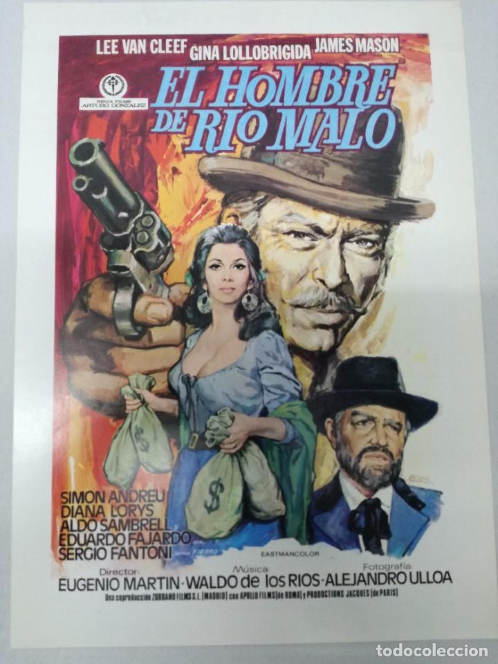 Cine: EL HOMBRE DE RIO MALO-EUGENIO MARTIN-LEE VAN CLEEF-GINA LOLLOBRIGIDA-JAMES MASON.GUIA DE CINE