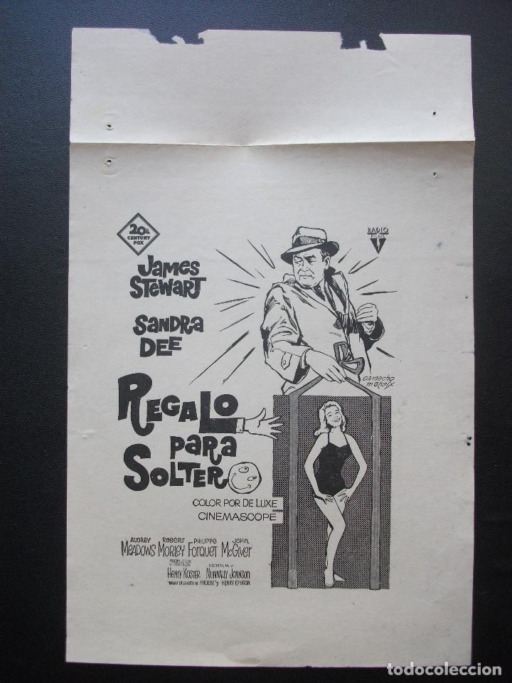 Cine: CHICH&Eacute; DE PRENSA DE REGALO PARA SOLTERO, JAMES STEWART