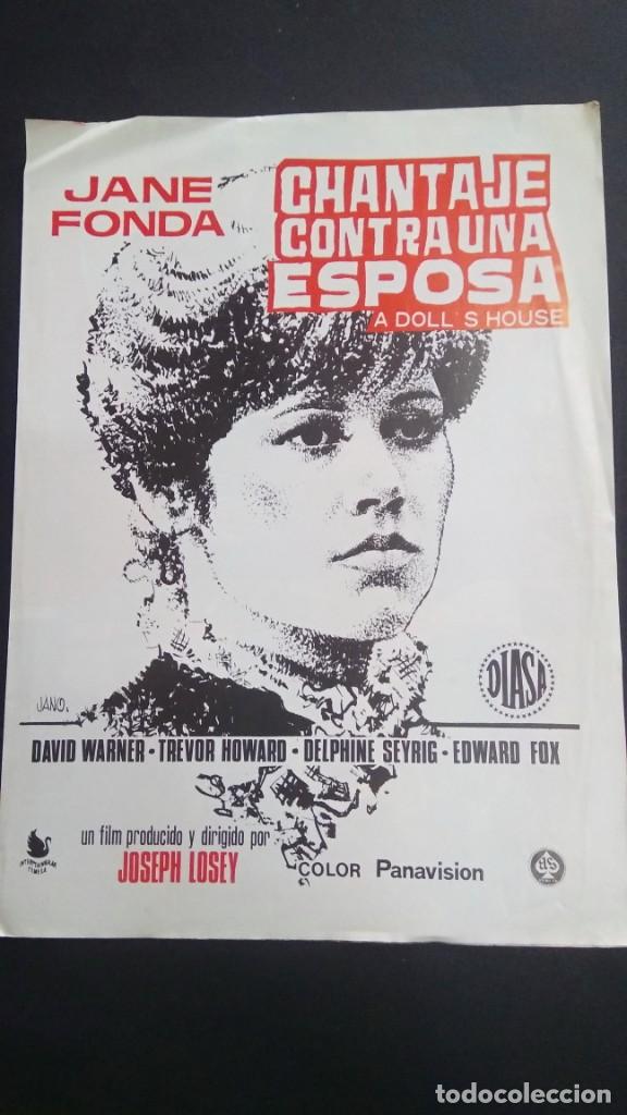 Cin&eacute;ma: GUIA DE CINE .CHANTAJE A UNA ESPOSA 1963Jane Fonda, Trevor Howard EXCELENTE CONSERVACION. L01