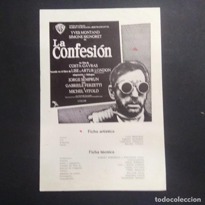 Cin&eacute;ma: GUIA DE CINE - LA CONFESION - Costa-Gavras- Montand, Simone Signoret 1970 -. (EXCELENTE ) L02