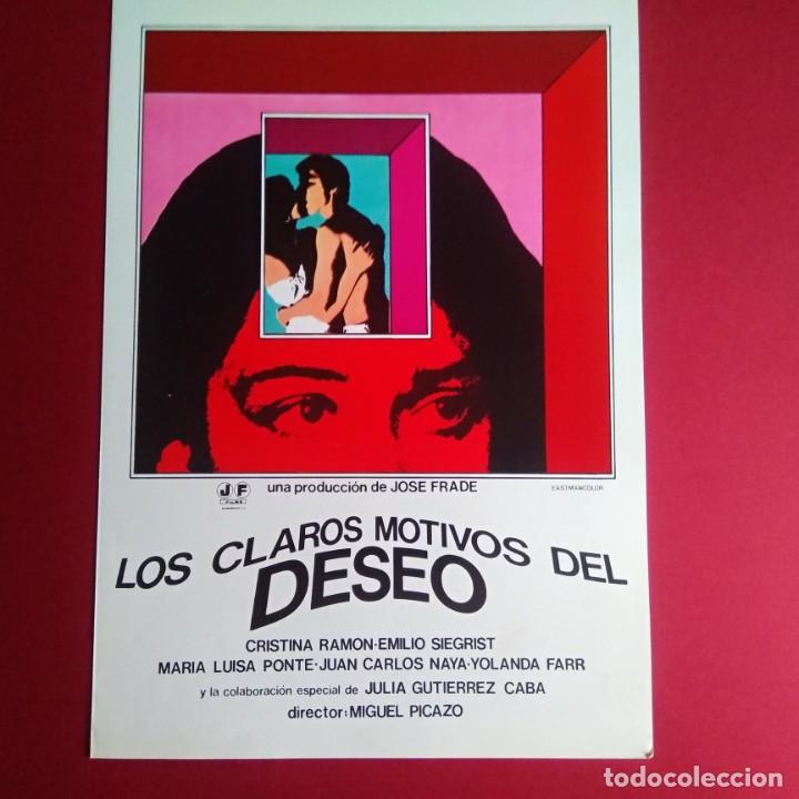 Cinema: GUIA LOS CLAROS MOTIVOS DEL DESEO 1977 - (4 paginas)- (EXCELENTE ESTADO (L1)