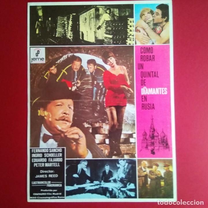 Cinema: GUIA COMO ROBAR UN QUINTAL DE DIAMANTES EN RUSIA - 1967 (EXCELENTE ESTADO) L1
