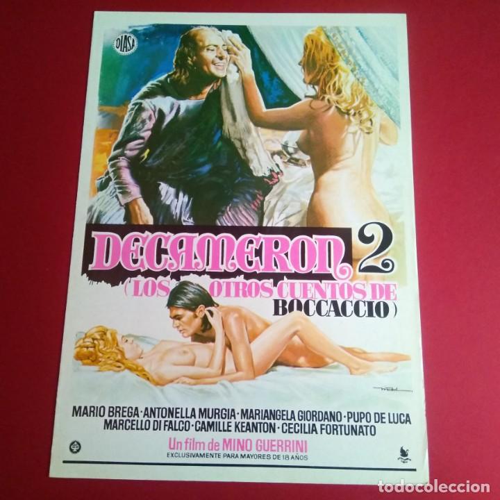 Cine: GUIA DE CINE * DECAMERON 2 LOS OTROS CUENTOS DE BOCCACCIO * 4 HOJAS- EXCELENTE L1