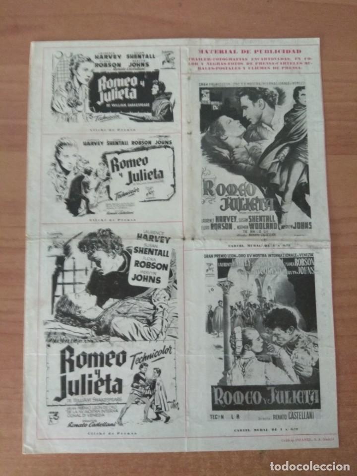 Cine: G-7--GUIA DE LA PELICULA--- ROMEO Y JULIETA