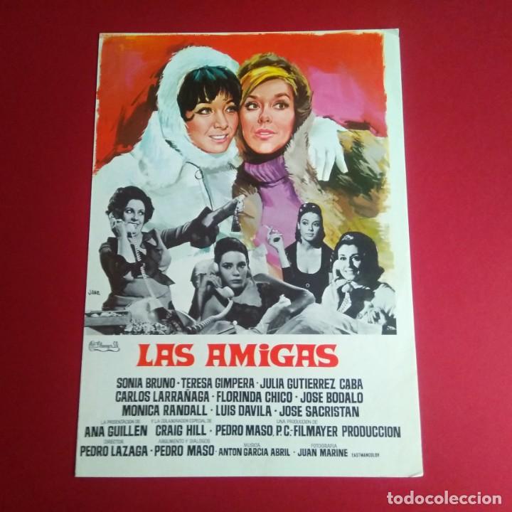 Cin&eacute;ma: GUIA LAS AMIGAS 1969 - Sonia Bruno, Teresa Gimpera 4 PAGINAS - EXCELENTE CONSERVACION- L1