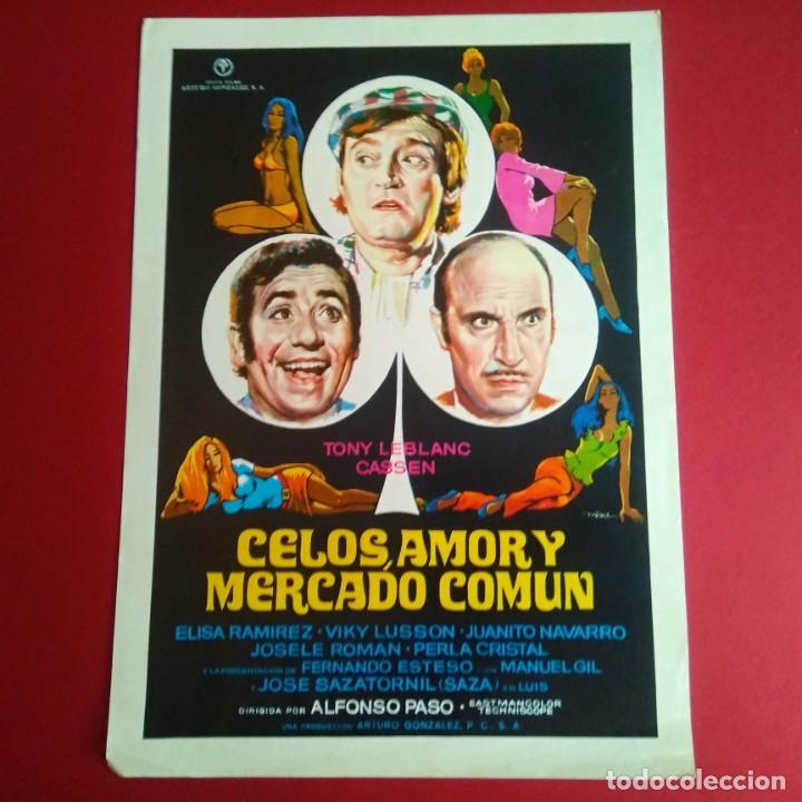 Cin&eacute;ma: GUIA CELOS AMOR Y MERCADO COM&Uacute;N - 1973 - TONY LEBLANC -L1