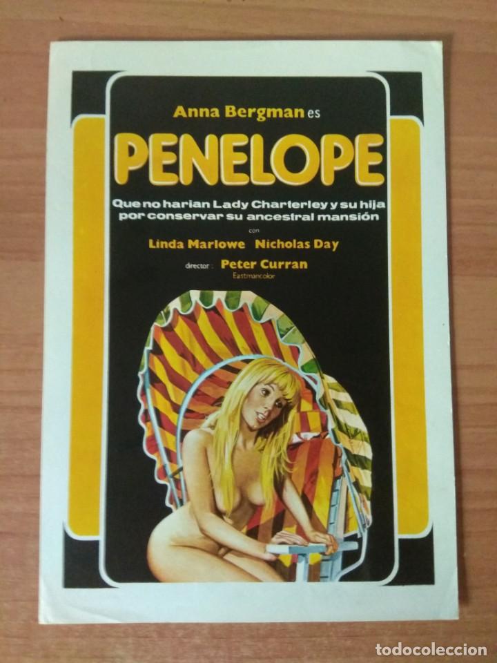 Sex Guia De La Pelicula Penelope Comprar Guías Publicitarias De