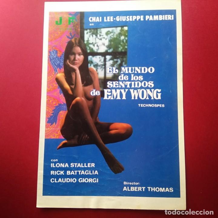 Kino: GUIA EL MUNDO DE LOS SENTIDOS DE EMY WONG - CHAI LEE -4 PAGINAS - L2