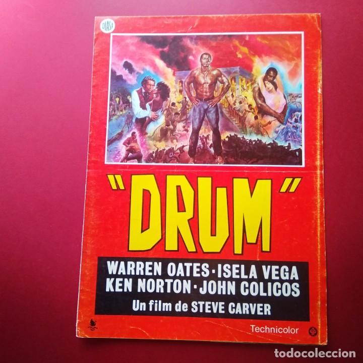 Kino: GUIA DE CINE - DRUM 1985 - WARREN OATE - 4 PAGINAS - L2