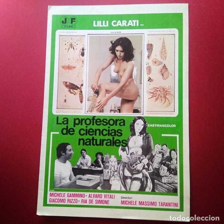 Kino: GUIA LA PROFESORA DE CIENCIAS NATURALES -1983- 4 PAGINAS - BUENO L2