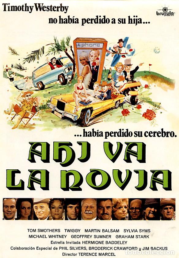 Cine: AH&Iacute; VA LA NOVIA (GU&Iacute;A ORIGINAL SIMPLE CON FOTOS DE SU ESTRENO EN ESPA&Ntilde;A
