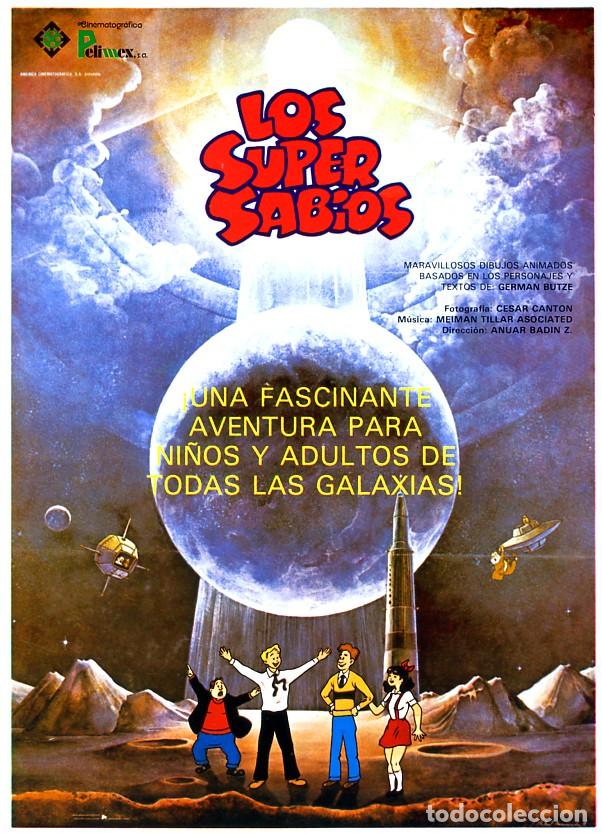 Cin&eacute;ma: LOS SUPERSABIOS (GU&Iacute;A ORIGINAL SIMPLE CON FOTOS DE SU ESTRENO EN ESPA&Ntilde;A)