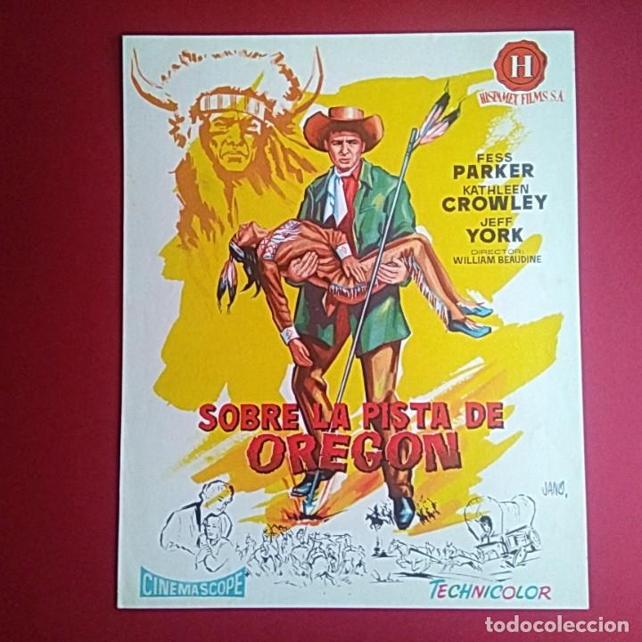 Kino: GUIA DE CINE -SOBRE LA PISTA DE OREGON - 1959 - EXCELENTE CONSERVACION - L2