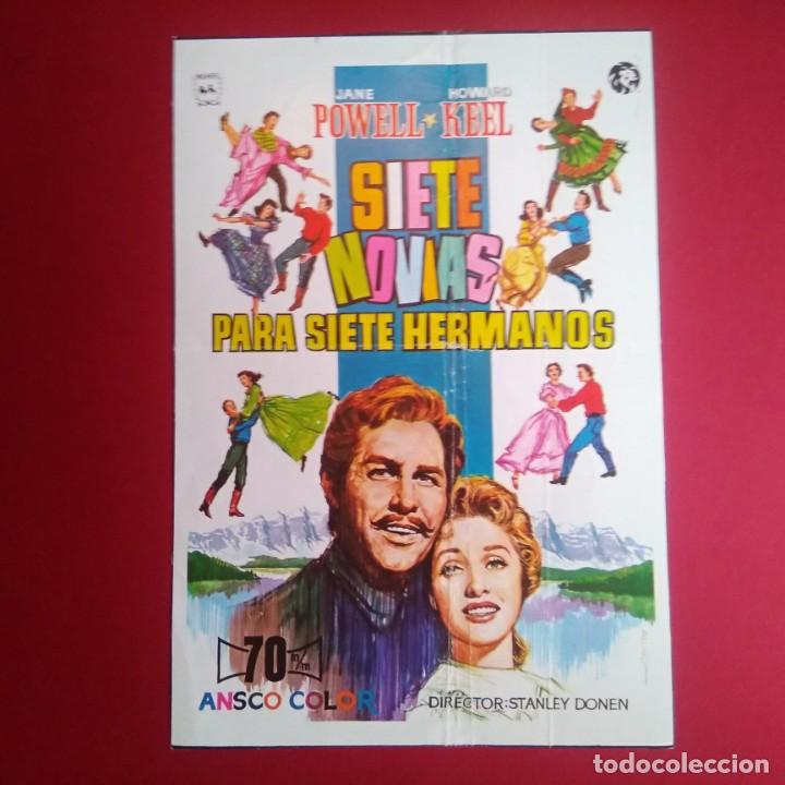 Cinema: GUIA DE CINE - SIETE NOVIAS PARA SIETE HERMANOS - 1954 - 18x26 - L03