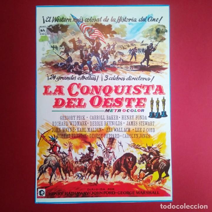 Cinema: GUIA DE CINE - LA CONQUISTA DEL OESTE - 1962 -1 PAGINA - 20X29.5 - L2