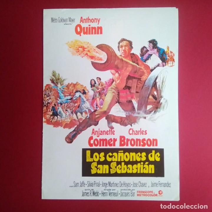 Cinema: GUIA DE CINE - LOS CA&Ntilde;ONES DE SAN SEBASTIAN 1968 -ANTHONY QUINN- 8 PAGINAS -EXCELENTE - L2