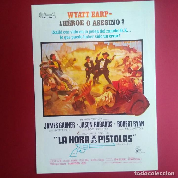 Cinema: GUIA LA HORA DE LAS PISTOLAS 1967 -James Garner 4PAGINAS - EXCELENTE ESTADO - L2