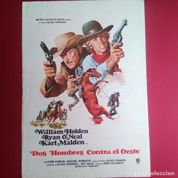 Cinema: GUIA DE CINE- DOS HOMBRES CONTRA EL OESTE 1971 - 8 PAGINAS. - - L2