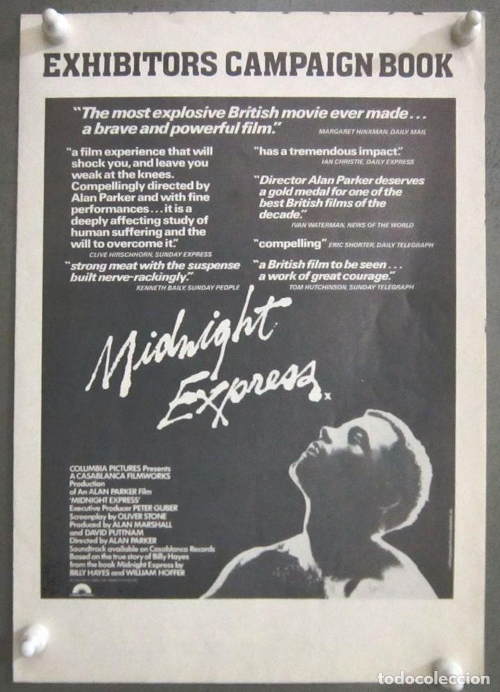Cin&eacute;ma: G8027D EL EXPRESO DE MEDIANOCHE ALAN PARKER GUIA ORIGINAL INGLESA