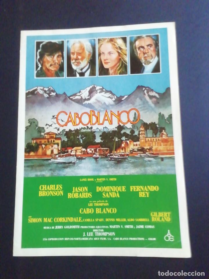 Cinema: CAPOBLANCO EN NAPOLES GUIA PUBLICITARIA DE PELICULA IZARO FILMS