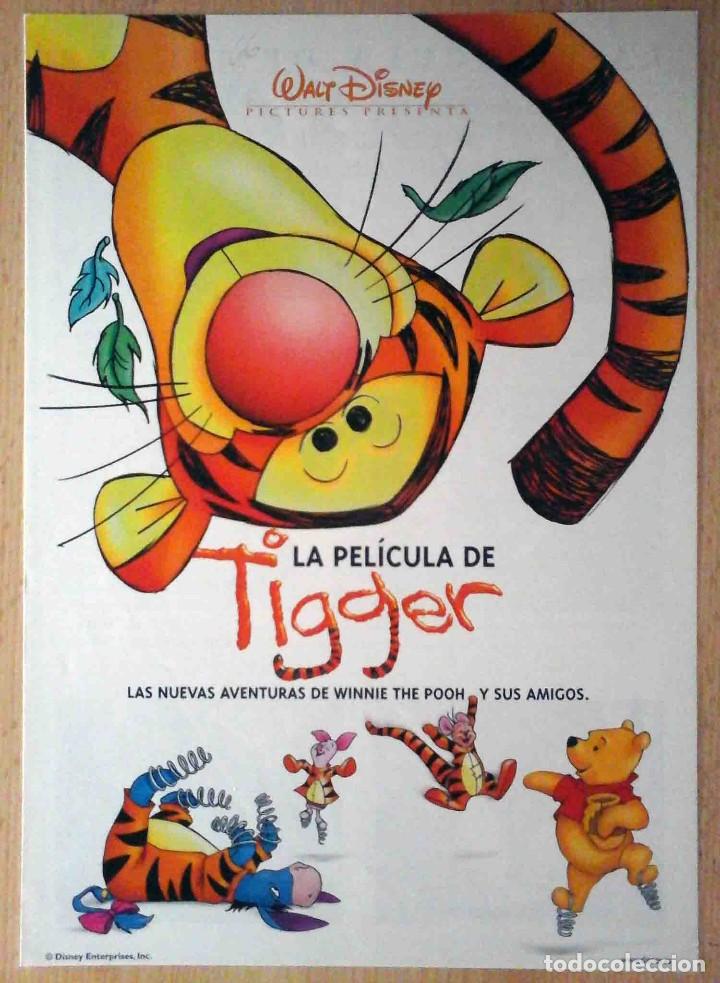 Cine: GU&Iacute;A ORIGINAL DE CINE: La pel&iacute;cula de Tigger. Las nuevas aventuras de Winnie the Pooh. Walt Disney