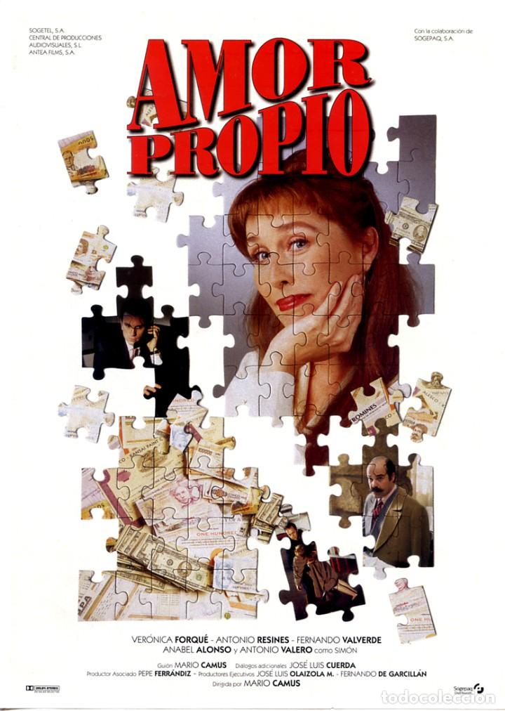 Cine: AMOR PROPIO (GU&Iacute;A ORIGINAL SIMPLE DE SU ESTRENO EN ESPA&Ntilde;A) VER&Oacute;NICA FORQU&Eacute;