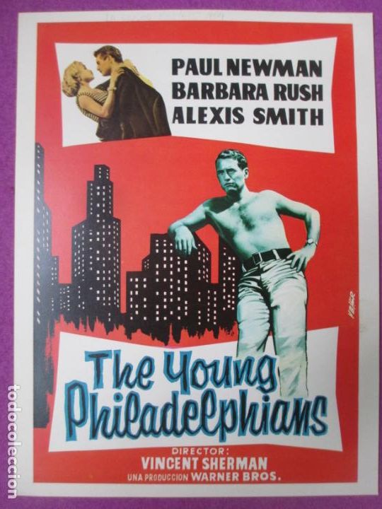 Cine: GUIA PUBLICITARIA CINE THE YOUNG PHILADELPHIANS PAUL NEWMAN G536