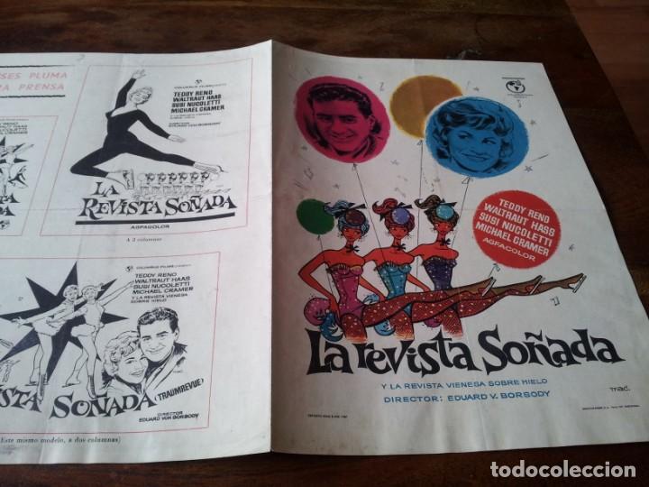 Cine: la revista so&ntilde;ada - teddy reno, susi nucoletti - guia original columbus a&ntilde;o 1961 mac