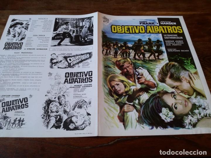 Cin&eacute;ma: objetivo albatros - horst frank,, joachim hansen, eva montez - guia original cire films a&ntilde;o 1969