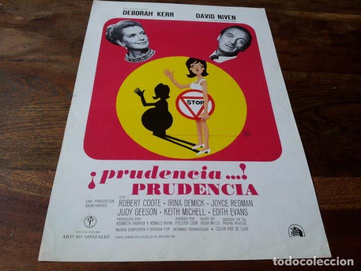 Cin&eacute;ma: prudencia prudencia - deborah kerr, david niven - guia original regia films a&ntilde;o 1975