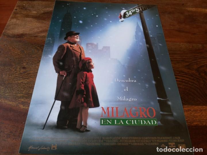 Cin&eacute;ma: milagro en la ciudad - Richard Attenborough, Elizabeth Perkins - guia original fox a&ntilde;o 1994