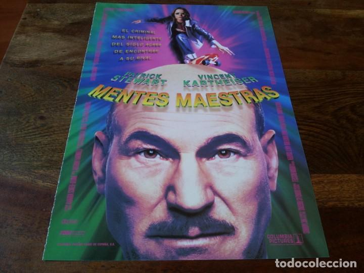 Cin&eacute;ma: mentes maestras - patrick stewart, vincent kartheiser - guia original columbia a&ntilde;o 1997