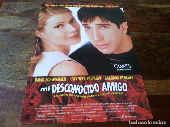 Kino: mi desconocido amigo - David Schwimmer, Gwyneth Paltrow - guia original lauren a&ntilde;o 1996