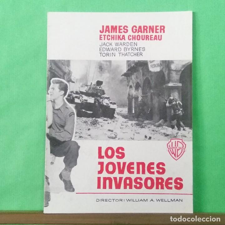 Kino: GUIA DE CINE - LOS JOVENES INVASORES - JAMES GARNER - 12 PAGINAS - EXCELENTE -L9