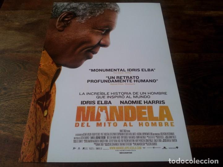 Cin&eacute;ma: Mandela Del mito al hombre - Idris Elba, Naomie Harris, Tony Kgoroge - guia original warner a&ntilde;o 2013